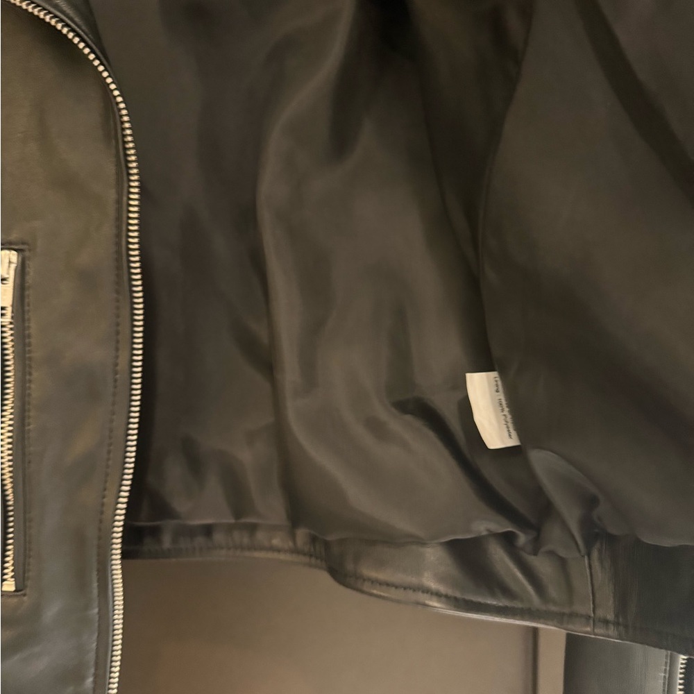 Quince 100% Leather motorcycle jacket - Picture 7 of 13